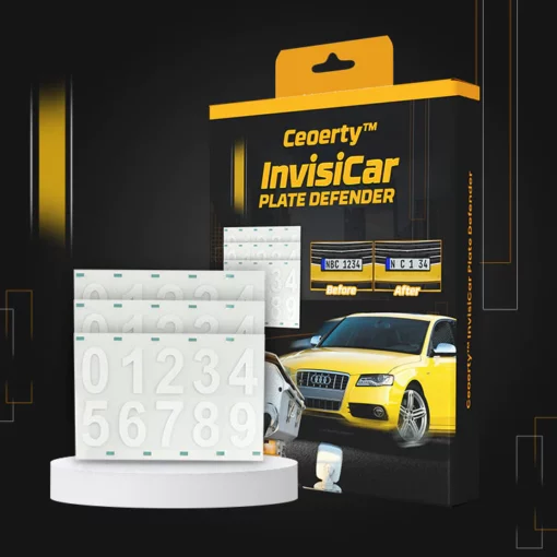 Ceoerty™ InvisiCar Plate Defender