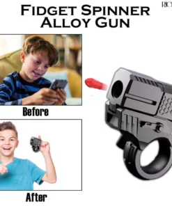 RICPIND Fidget Spinner Alloy Gun