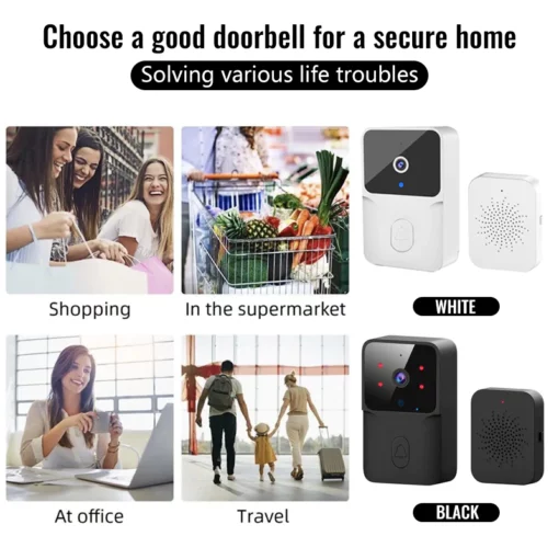 WiFi/Bluetooth dual-use smart video and call doorbell - Image 5