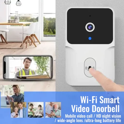 WiFi/Bluetooth dual-use smart video and call doorbell - Image 3