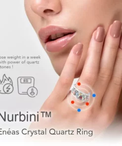 Nurbini™ Enéas Crystal Quartz Ring