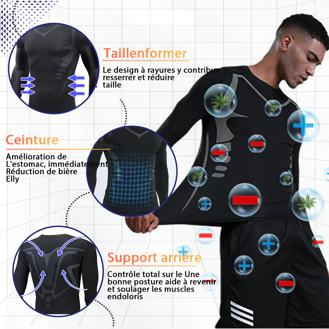 SEAGRIL™ Fern-Infrarot Turmalin Magnetisches Herren-Unterhemd - Image 11