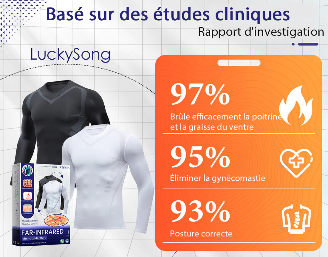 SEAGRIL™ Fern-Infrarot Turmalin Magnetisches Herren-Unterhemd - Image 7