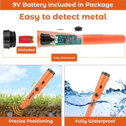 RICPIND Treasure Find High Sensitivity Metal Detector - Image 8