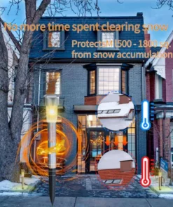 Edamon™ Solar Electromagnetic Resonance Snow Removal Light