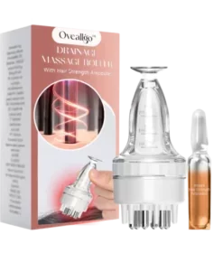Oveallgo™ Drainage Massage Roller with Hair Strength Ampoules