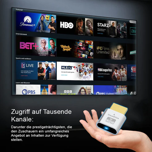 ViewBliss™ Smart TV Streaming Box - Zugriff auf alle Kanäle kostenlos - Image 4