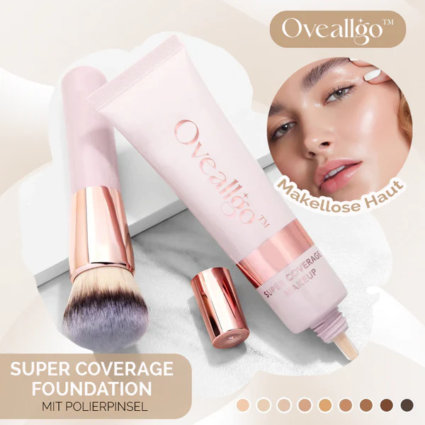 Oveallgo™ Super Coverage Foundation mit Polierpinsel - Image 12