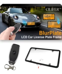 CILIFER™ BlurPlate LCD Car License Plate Frame