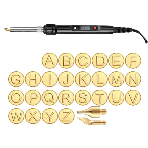 26 Buchstaben Kupferform -DIY Holzverbrennung / Schnitzset - Image 8