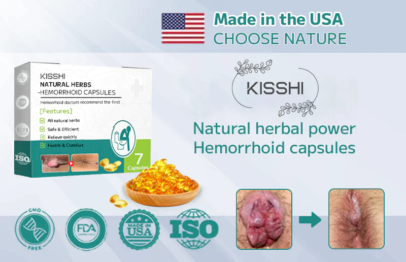 Kisshi™ Natural Herbal Strength Hemorrhoid Capsules - Image 5
