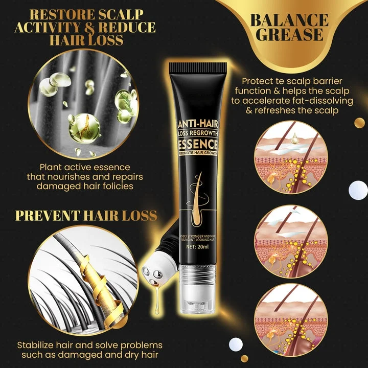 KISSHI™ Biotin Hair Growth Roll-On Massage Essence - Image 2