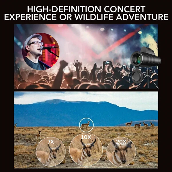 Lyseemin™ StellarView 500X Ultraportables Nachtsicht-Fernglas - Image 5