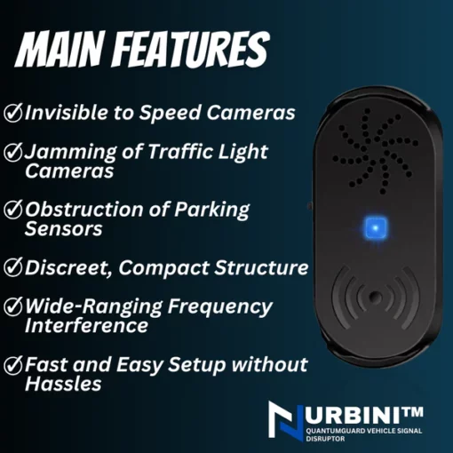 Nurbini™ QuantumGuard Vehicle Signal Disruptor