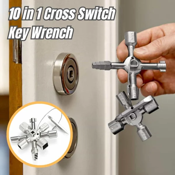 10 in 1 Cross Switch Key Wrench - Image 2