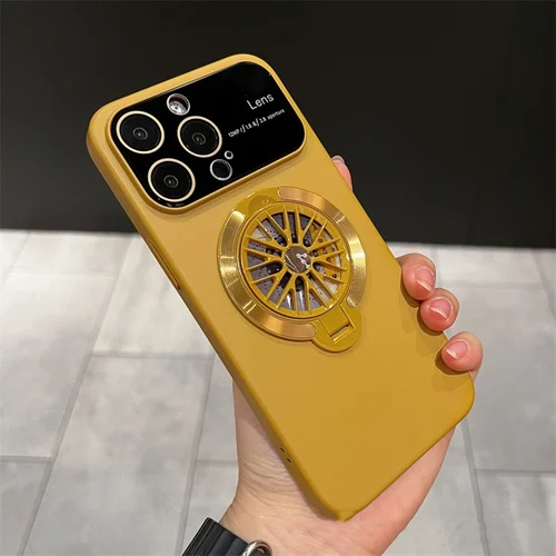 2024 Brand New Rotation Gyroscope Magnetic Stand Case For iPhone Series - Image 3