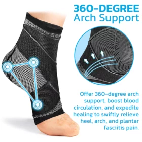 Sugoola™ Plantar Fasciitis Ankle Support Sock - Image 2