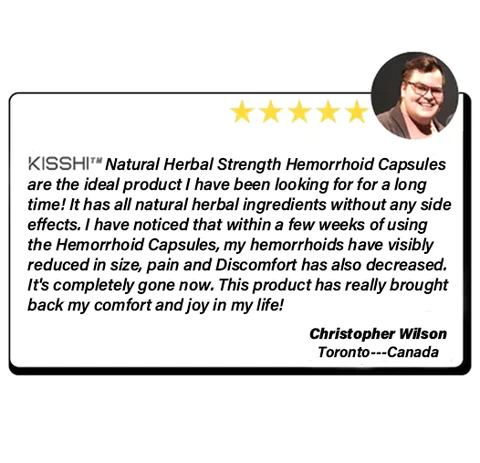 Kisshi™ Natural Herbal Strength Hemorrhoid Capsules - Image 7