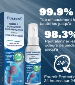 Furzero™ Spray pour les pieds contre les champignons des ongles de qualité médicale