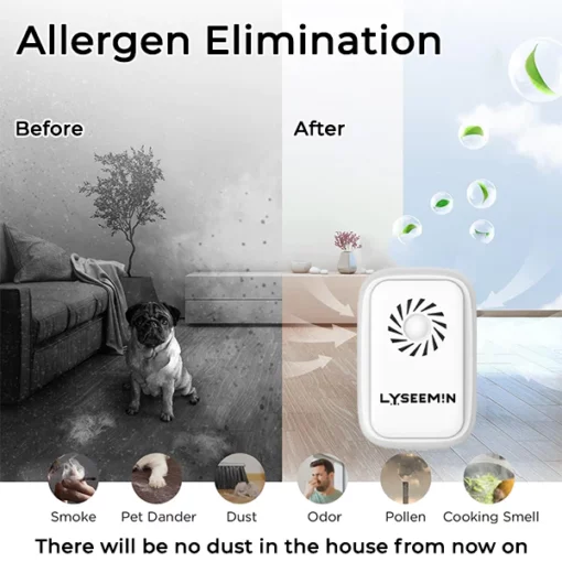 Lyseemin™ Dust & Allergens Air Ionizer - Image 6