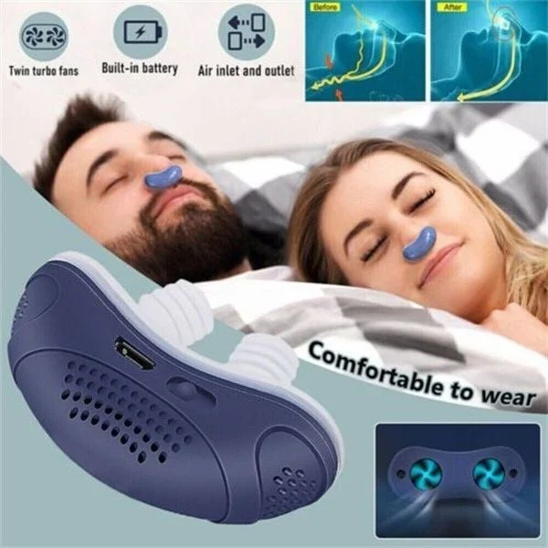 Schlaflos, maskenlos, Micro-CPAP Anti-Schnarch - Image 3