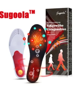 Sugoola™ Höhenverstärkung Ferninfrarot-Titan-Ionen Fußgewölbe-Korrektur Einlegesohlen
