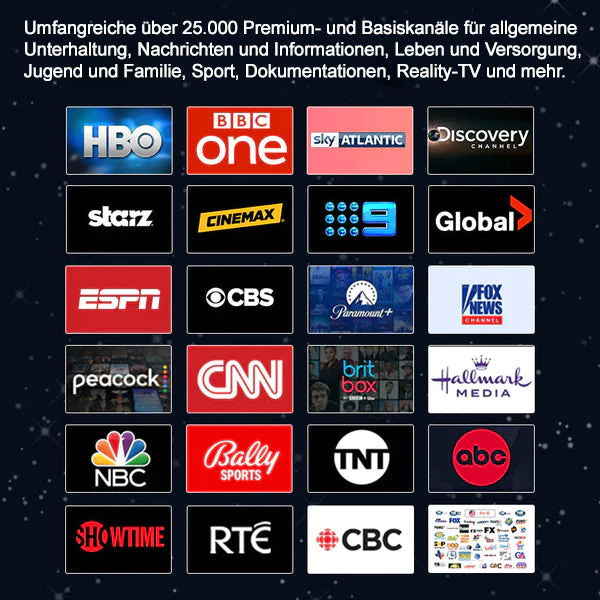 📺Furzero™Smart TV Streaming Box 🌐- Zugriff auf alle Kanäle kostenlos (ohne Werbung, ohne monatliche Gebühr) - Image 7