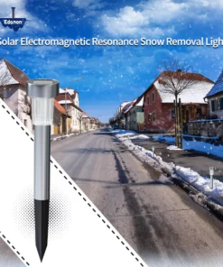 Edamon™ Solar Electromagnetic Resonance Snow Removal Light – Zero Energy Consumption