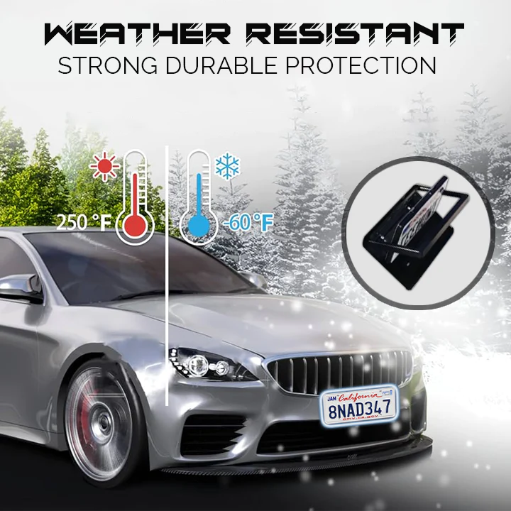 iRosesilk™ Invisible 3s PlateFlipper Car License Plate Frame - Image 8