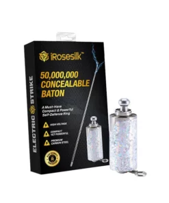 iRosesilk™ Ultra ElectricSpark 50000000 Volts Concealable Baton