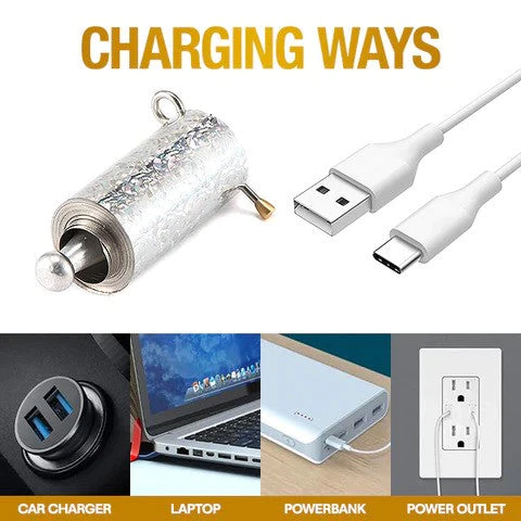 iRosesilk™ Ultra ElectricSpark 50,000,000 Volts Concealable Baton - Image 7