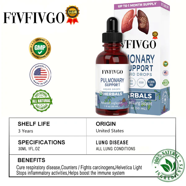 Fivfivgo™ LungPure PRO Dendrobium- und Königskerzenextrakt - Image 5