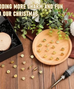 26 Letters Copper Mold —DIY Wood Burning/Carving Set