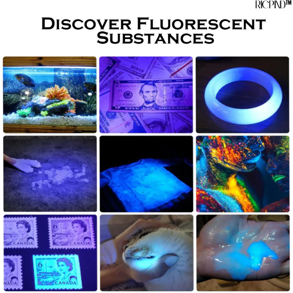 RICPIND UltraBeam UV Ultraviolet Flashlight - Image 5