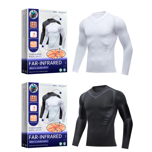 OBUZOO™ Ferninfrarot-Turmalin-Magnet-Herren-Unterhemd - Image 13