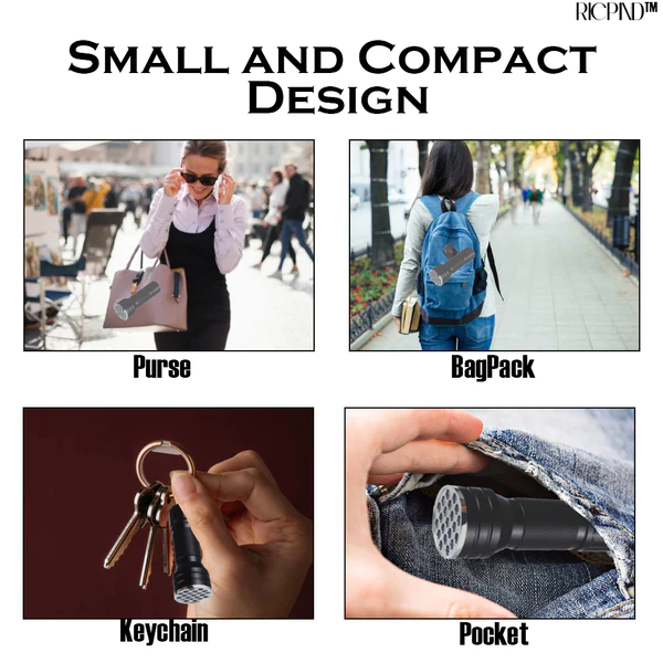 RICPIND UltraBeam UV Ultraviolet Flashlight - Image 7