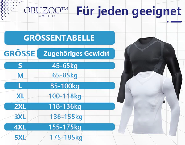 OBUZOO™ Ferninfrarot-Turmalin-Magnet-Herren-Unterhemd - Image 10