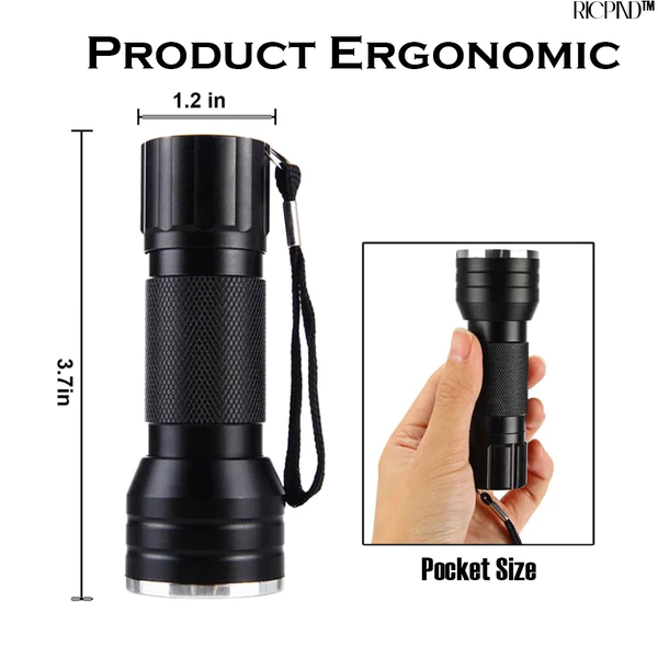 RICPIND UltraBeam UV Ultraviolet Flashlight - Image 10