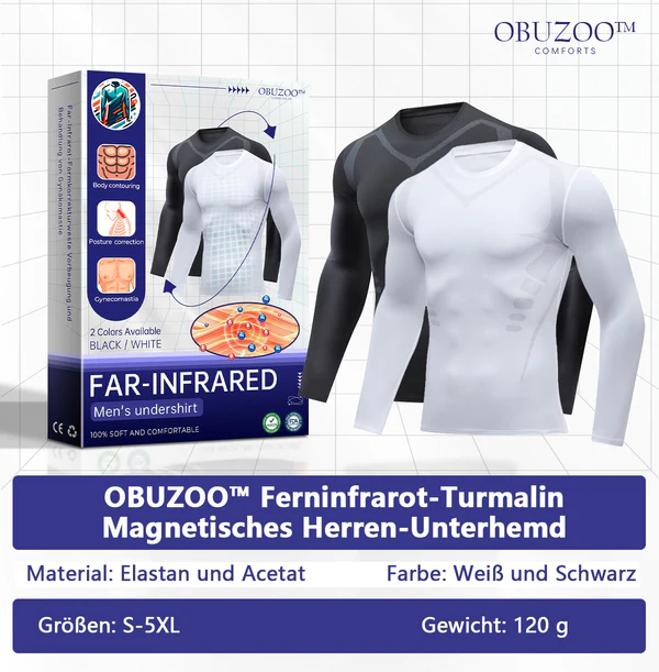 OBUZOO™ Ferninfrarot-Turmalin-Magnet-Herren-Unterhemd - Image 9