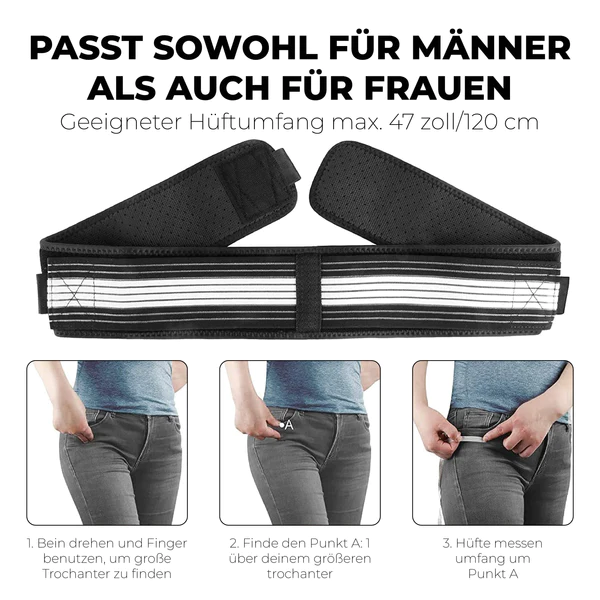 Ricpind ZurückSchmerz IschiasReliever Kompression Gürtel - Image 4