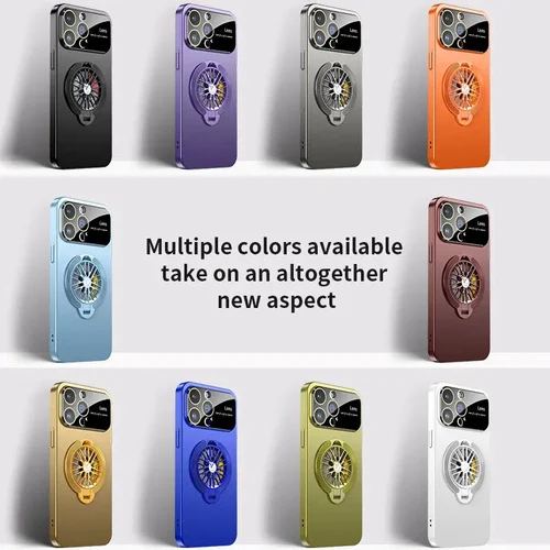 2024 Brand New Rotation Gyroscope Magnetic Stand Case For iPhone Series - Image 12