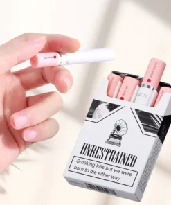 Mattes Zigaretten-Lippenstift-Set