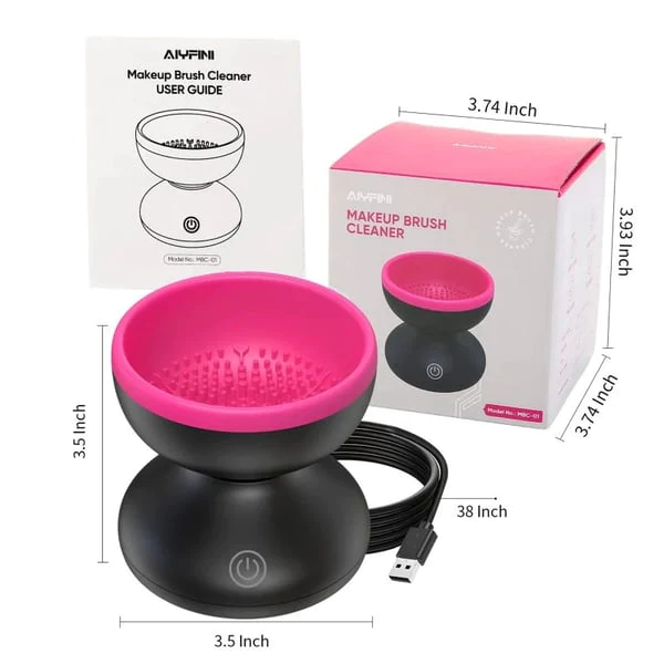 AirOmn™ Electric Makeup Brush Cleaner Machine - Image 2