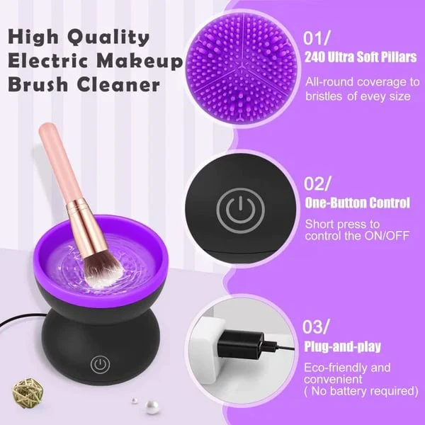 AirOmn™ Electric Makeup Brush Cleaner Machine - Image 6