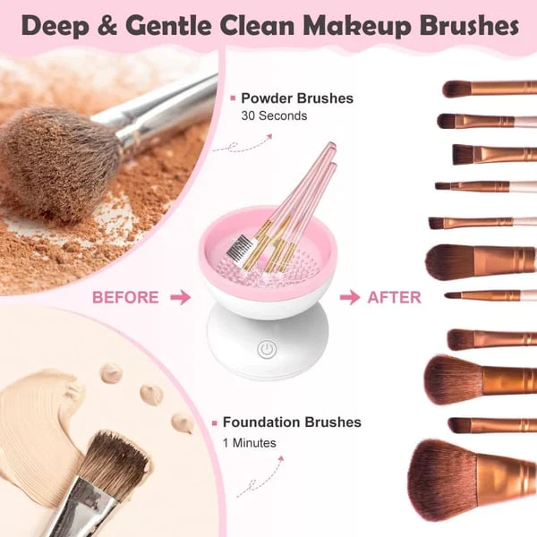 AirOmn™ Electric Makeup Brush Cleaner Machine - Image 5