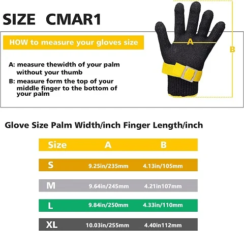 Stainless Steel Mesh Metal Labor Protection Gloves - Image 8