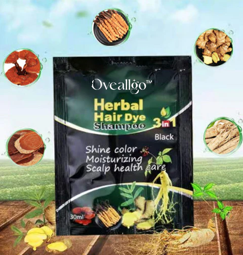 Oveallgo™ Plant-Based Hair Coloring Shampoo