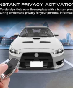 Remifa™ Anti-Tracking AUTO BlurPlate LCD Car License Plate Frame