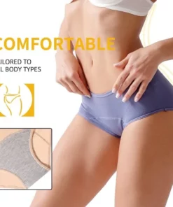 Upgrade Plus Size High Waist Leak Proof Panties