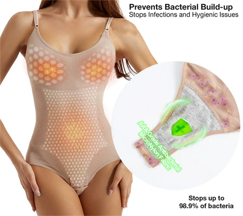 Paiduis™ IonFiber Far Infrared Restoration Shaper Bodysuit - Image 3